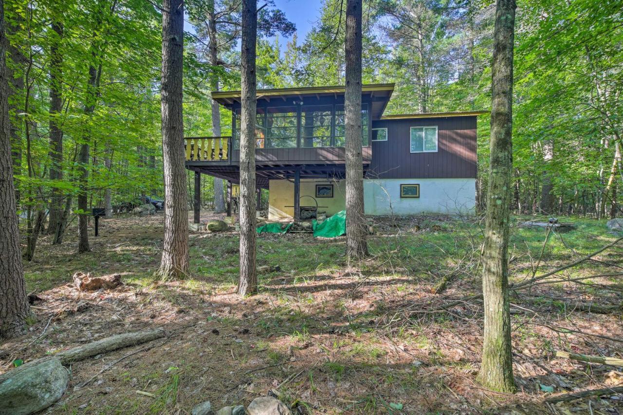Cozy Adirondacks Cabin Walk To Lake Eaton! Jay Eksteriør bilde
